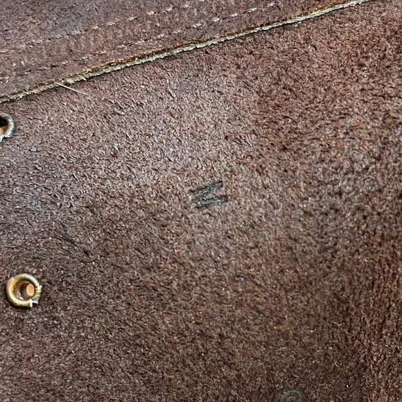 LeatherRock Woman's Leather Made In The USA Stud Loop Boho Festival Belt Sz Med - Picture 12 of 13